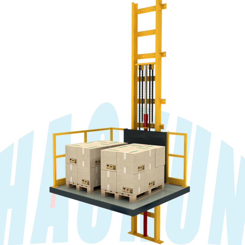 Home Use Electric Cargo Lift Platform - Steel Material with Gear Bearing