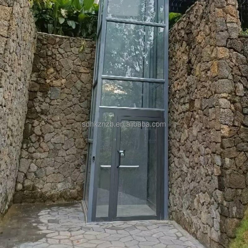 Disabled Man Home Elevator - Stair Vertical Hydraulic AC Wheelchair Lift