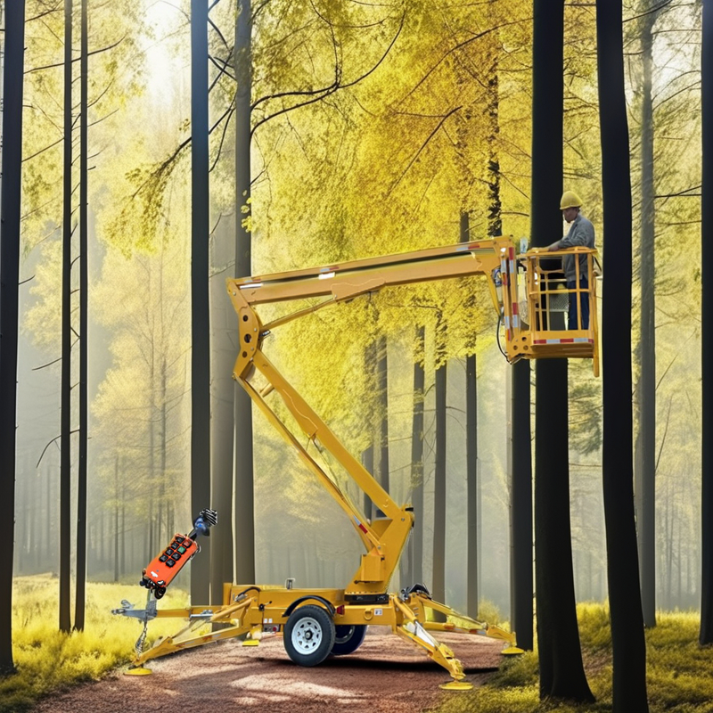Arborist Track Spider Lift - 10-22m for Tree Trimming