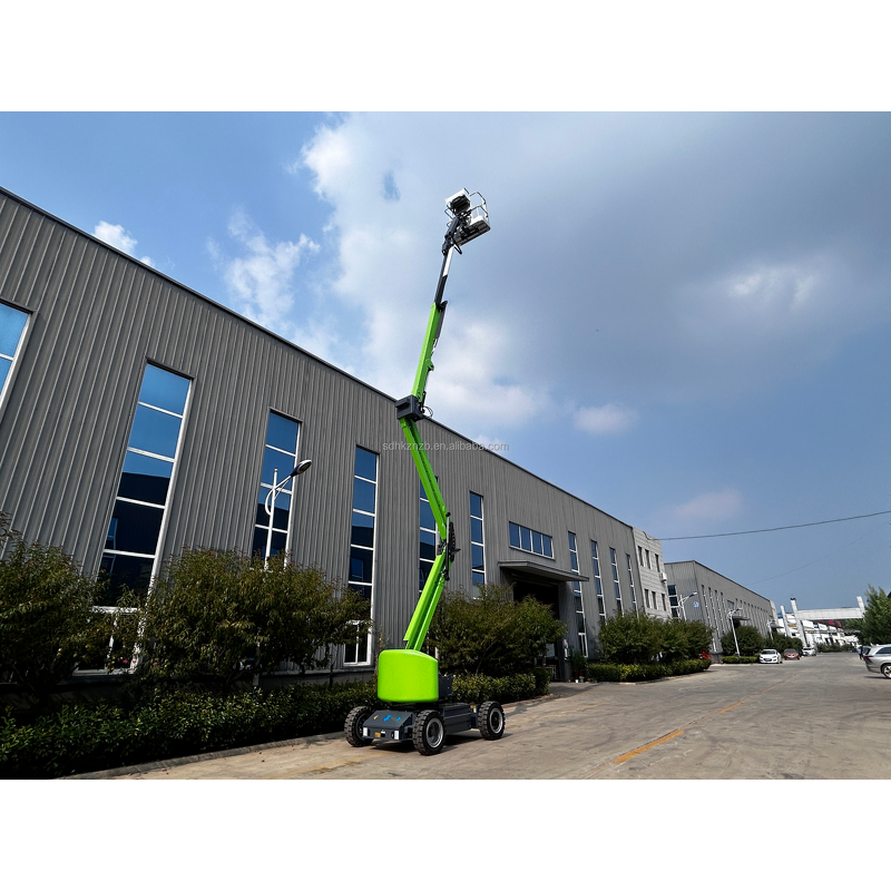 Self-Propelled Hydraulic Boom Lift - 28m Mobile Elevating Work Platform