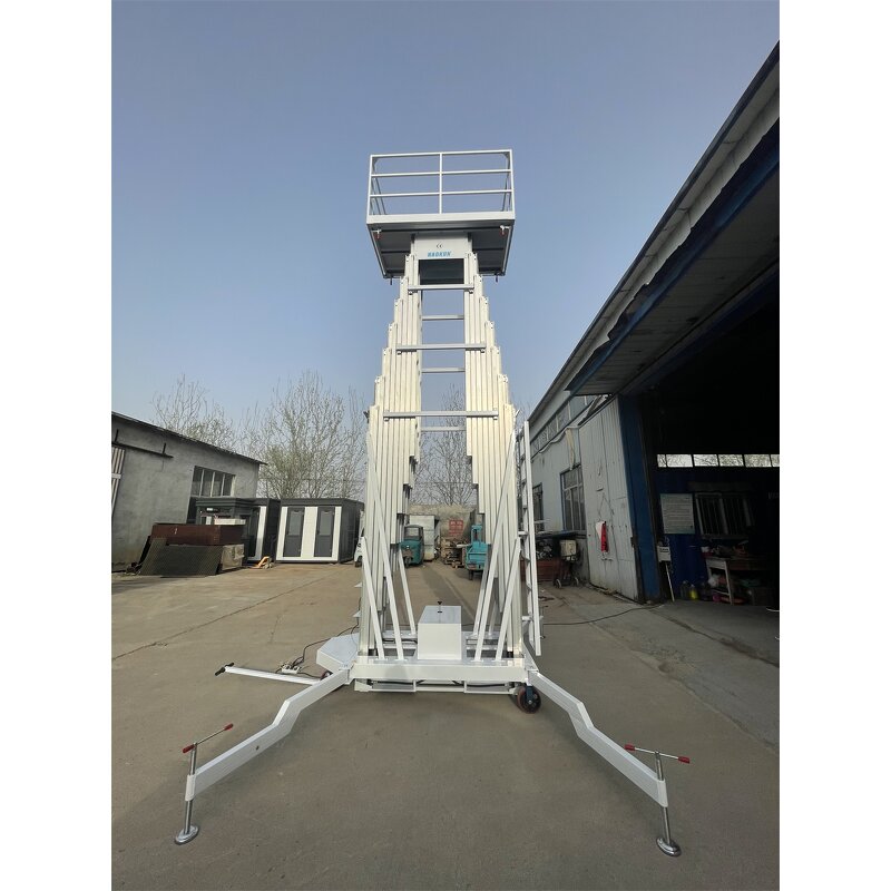 Mobile Aluminum Alloy Climbing Ladder - High Altitude Operation Platform