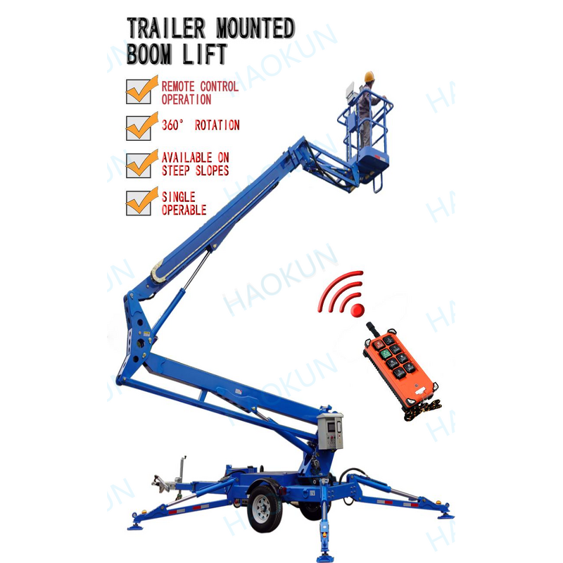 Arborist Track Spider Lift - 10-22m for Tree Trimming