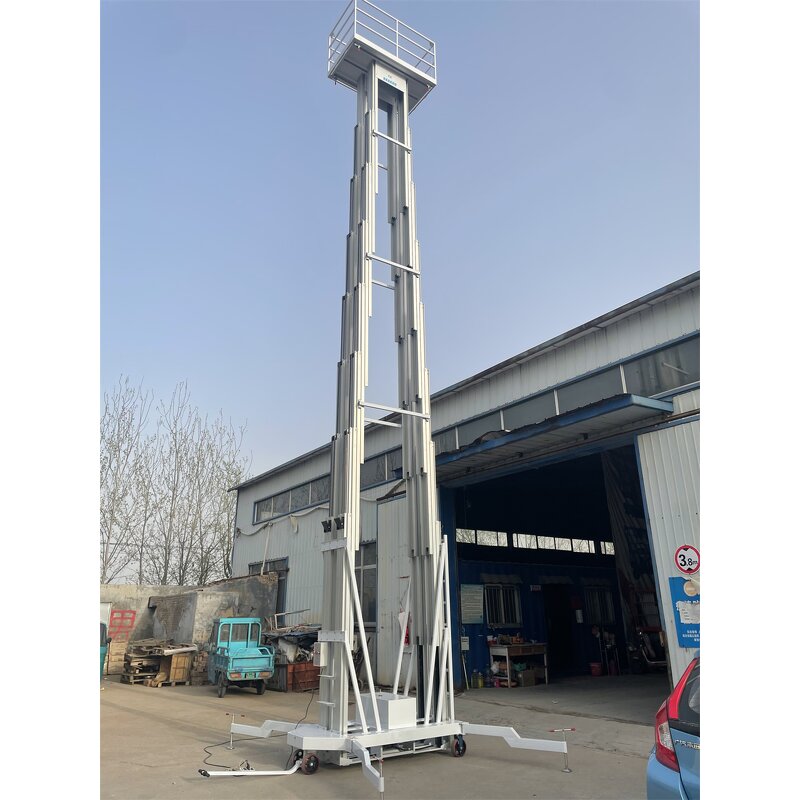 Lightweight Aluminum Alloy Lift - Portable Scissor Lift Telescopic