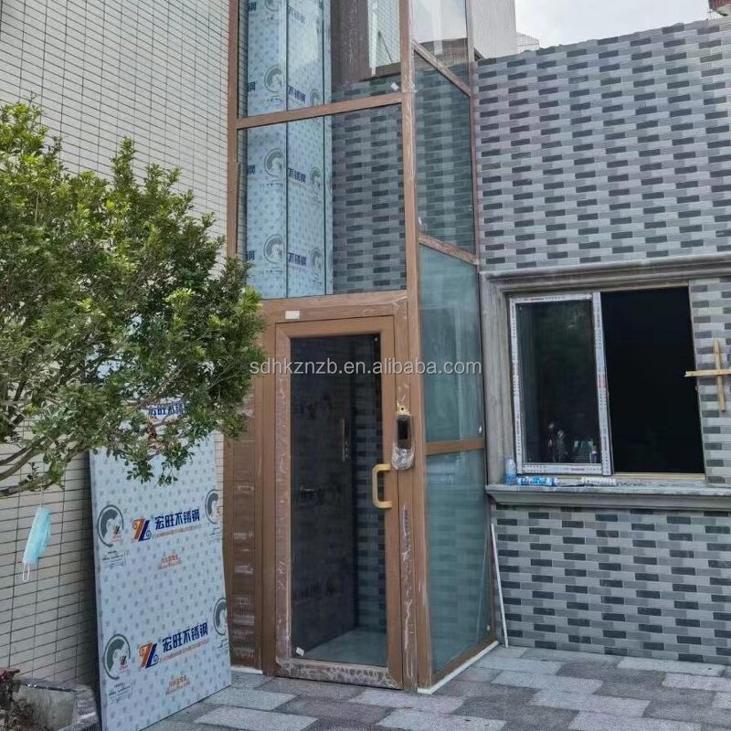 Disabled Man Home Elevator - Stair Vertical Hydraulic AC Wheelchair Lift