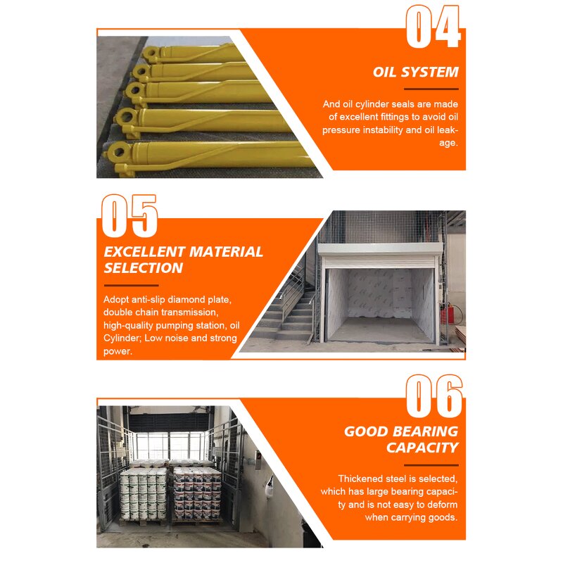 Hydraulic Heavy Goods Elevator - Indoor Cargo Lift Outdoor Electric