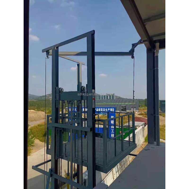 Electric Hydraulic Person Cargo Lift - Outdoor House Small Home Elevator