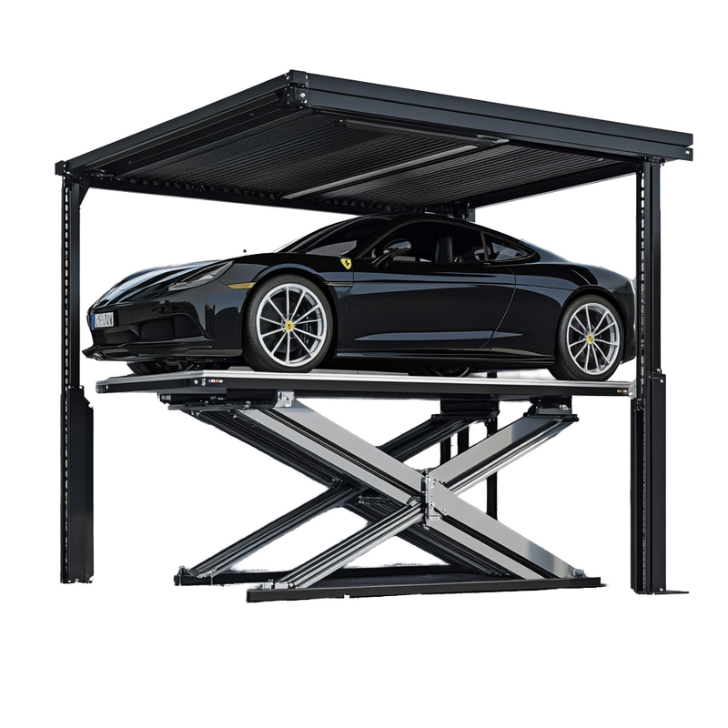 Fixed Car Scissor Parking Lift - Full Rise