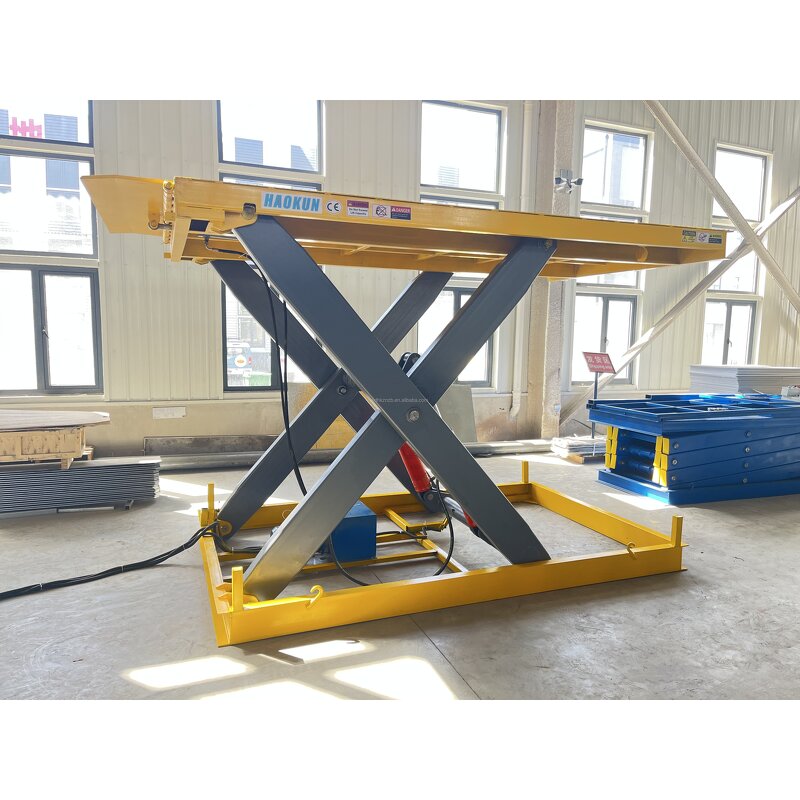 Fixed Hydraulic Scissor Car Lift - 3 Ton Underground Lifter