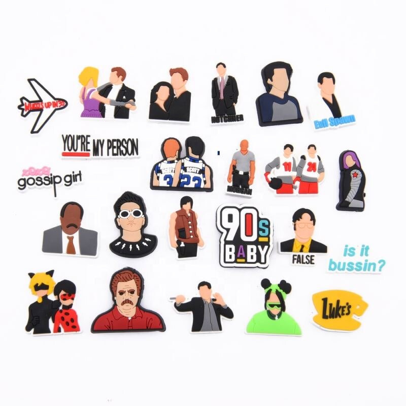 PVC Shoes Charms Manufacturer - Luxury Resin & Custom Logo Clog Decoration