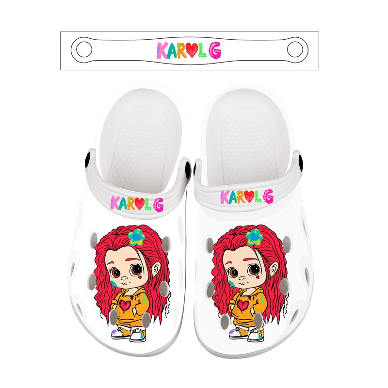 Custom Printing Garden Shoes - Latest Geometric Eva Men's Casual Clogs