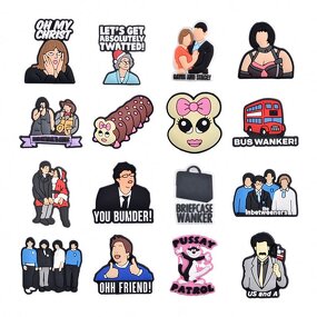 Clogs Flag Shoe Charms - Custom Snacks Food & Sneaker Accessories