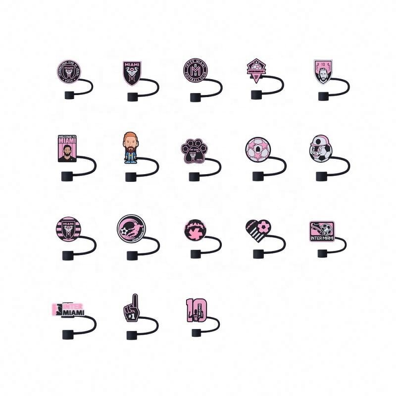 Straw Topper Charms Manufacturer - Cartoon Cover for Glass Cup Drinkware