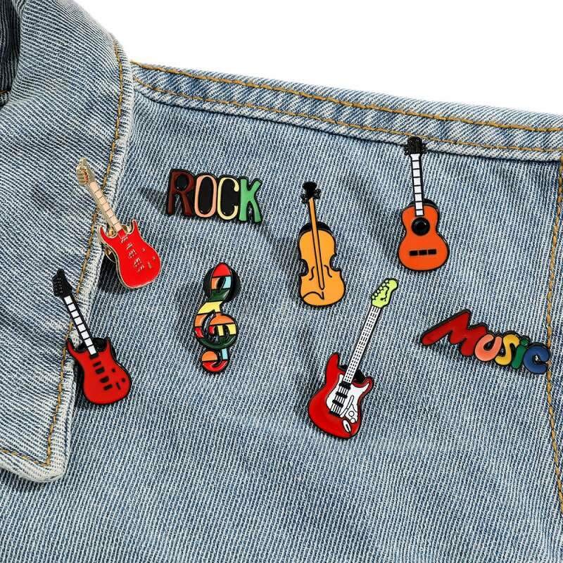 Decorative Custom Metal Brooch - Lapel Pin Badge Soft Enamel Heart Patchwork