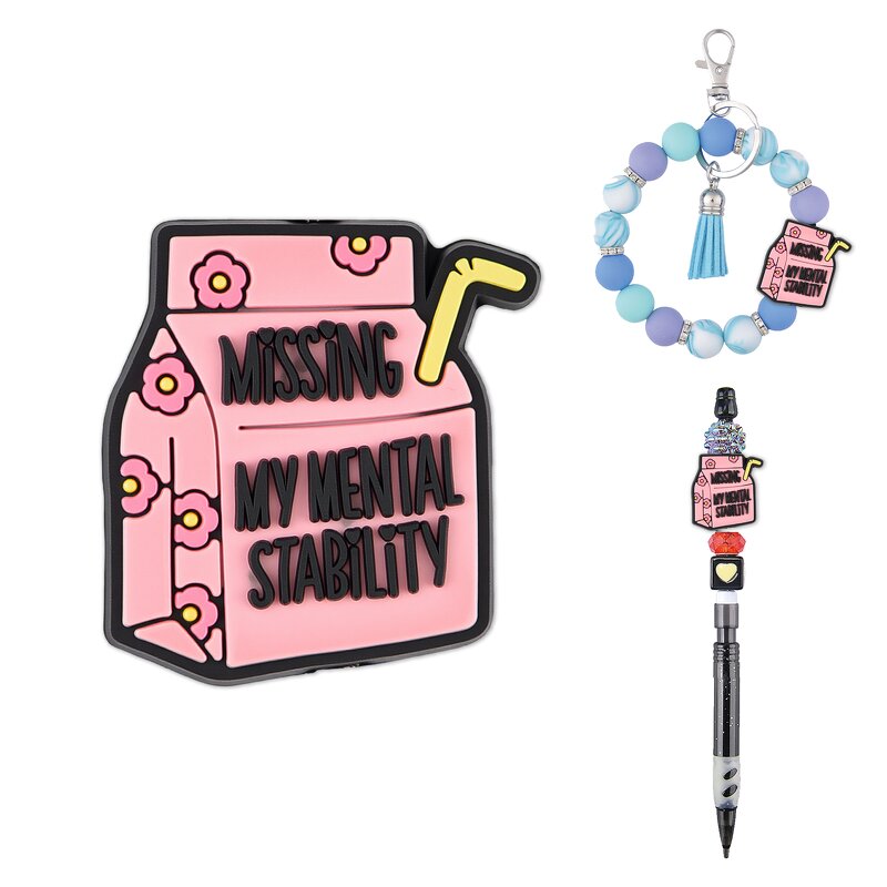 Silicone Focal Beads Manufacturer - Horror Design for Pen Making