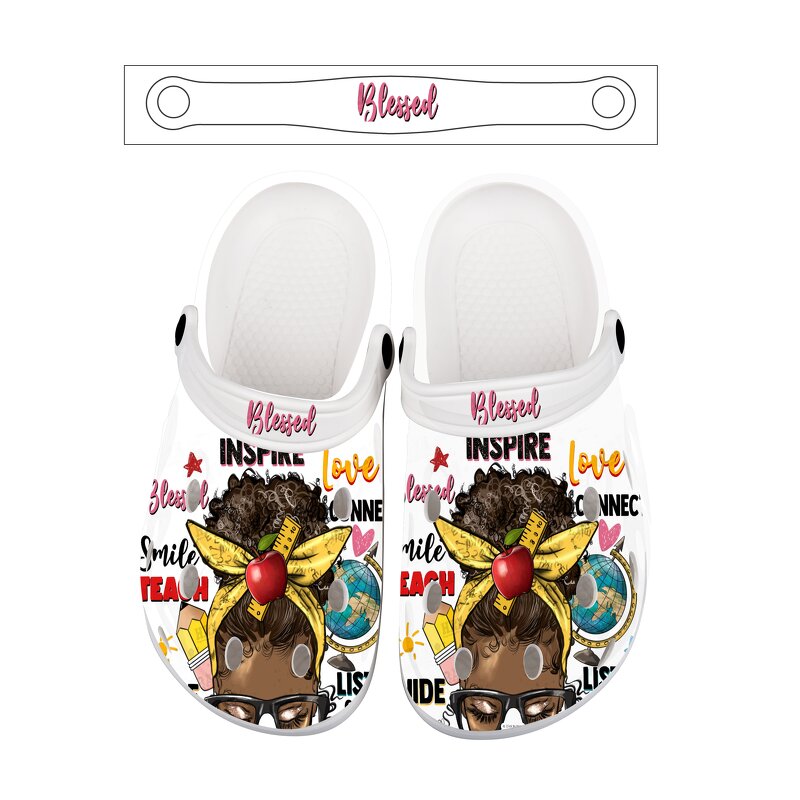 Custom Clog Shoes with Decorations - EVA Summer Sandal Medical Platform