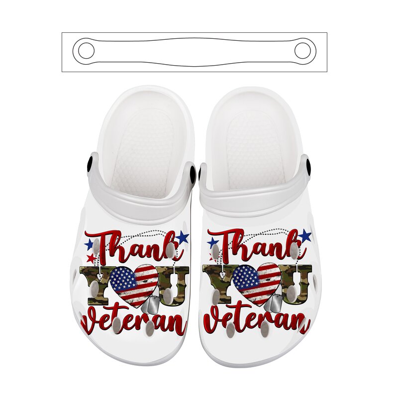 Custom Logo Garden Mules - EVA Flat PVC Men's Women's Classic Slip Clogs