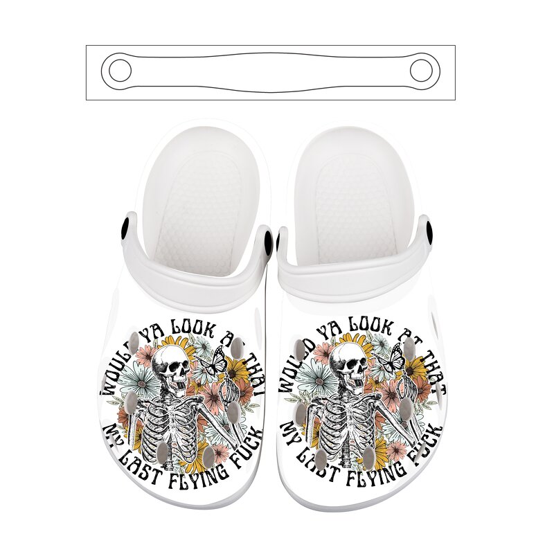 Custom Logo Garden Mules - EVA Flat PVC Men's Women's Classic Slip Clogs