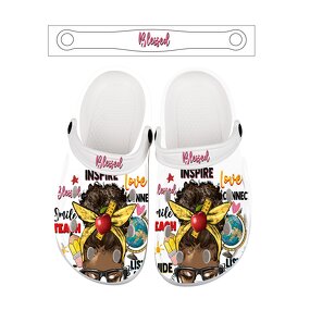 Custom Design Unisex Clogs Manufacturer - EVA White Black Kids Garden Shoes