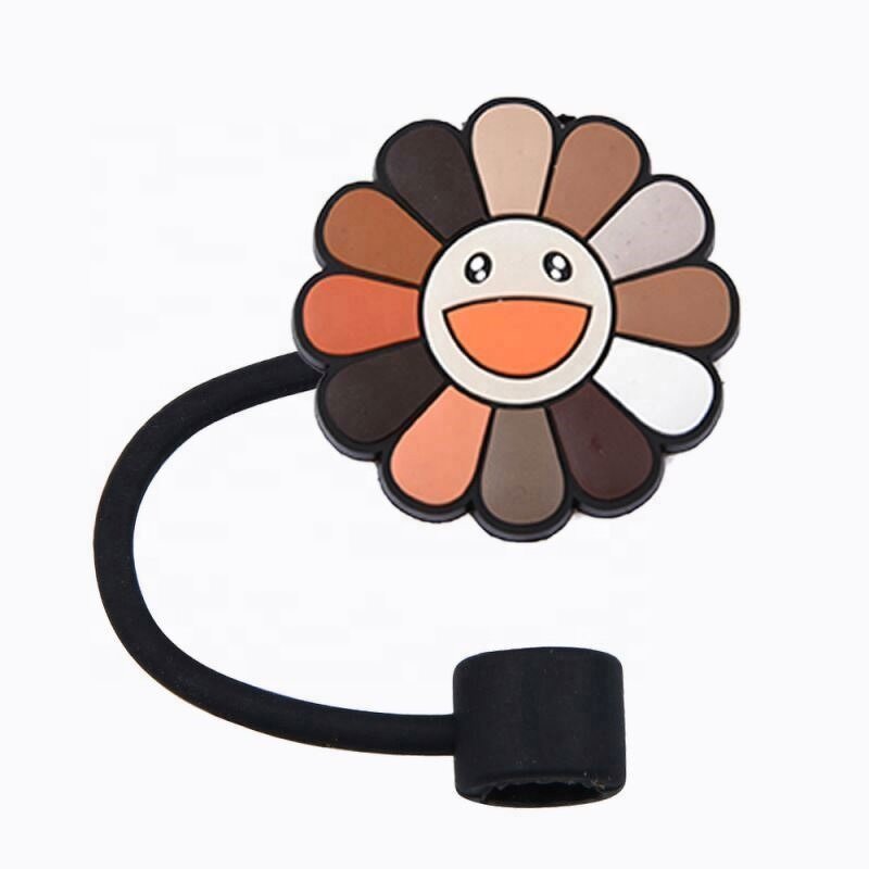 Anime Silicone Straw Topper - Custom Charm Cover for Tumblers Wholesale