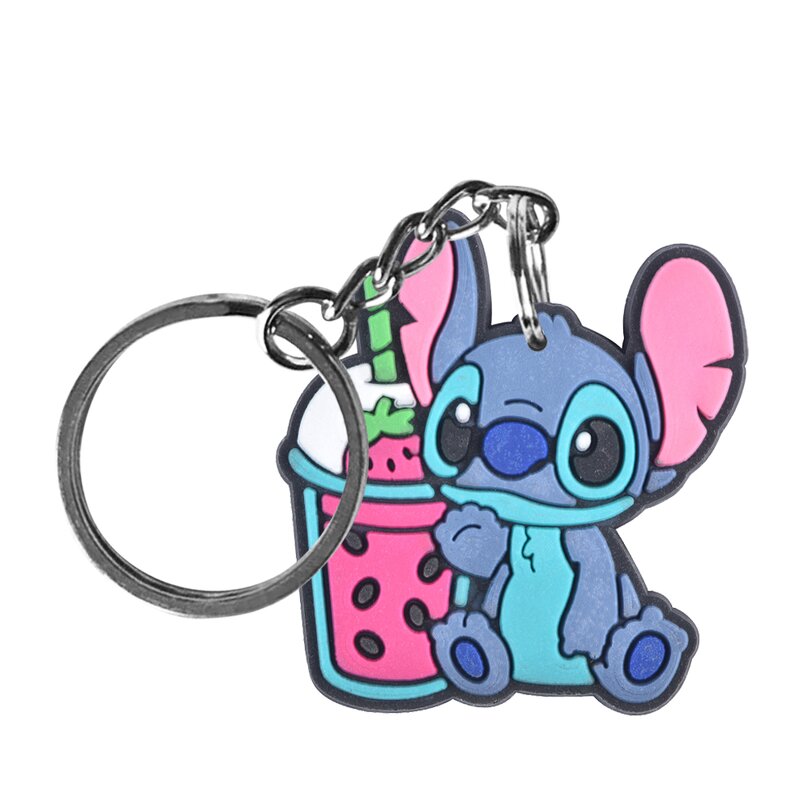 Cute Friday Keychain - Karol g Stitch Shoes Charms & Cartoon Pendant