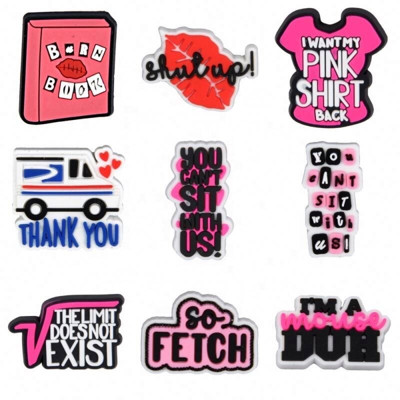 Custom Christmas Burn Book Shoe Charms - I'll Be There for You Decoration