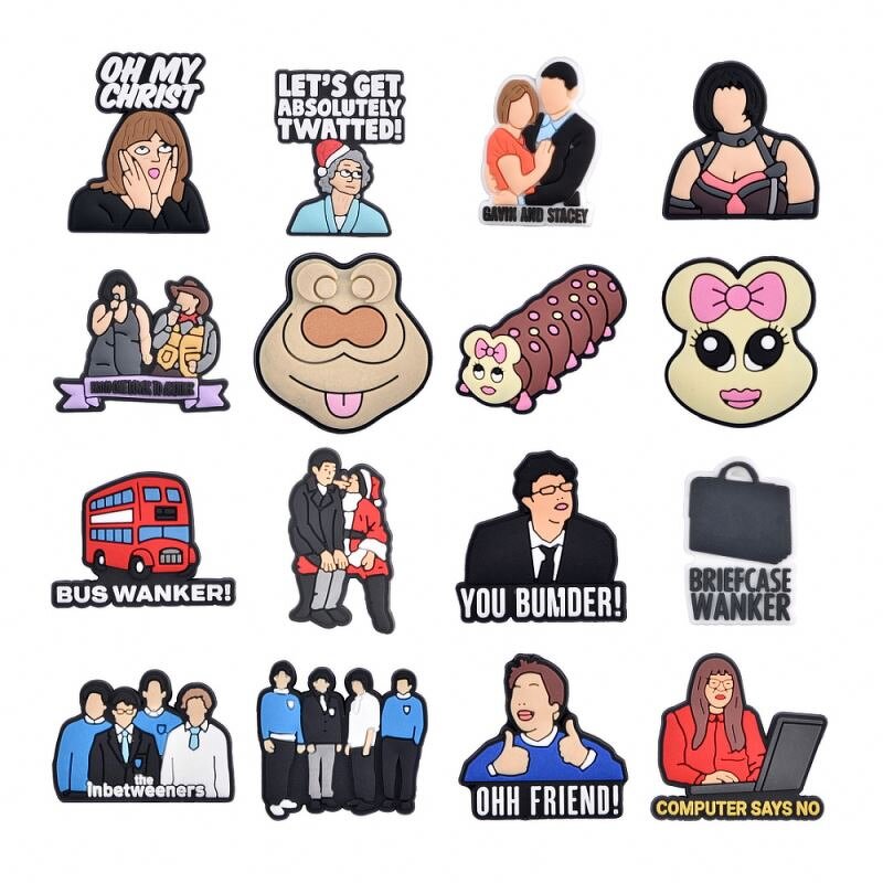 Clogs Flag Shoe Charms - Custom Snacks Food & Sneaker Accessories