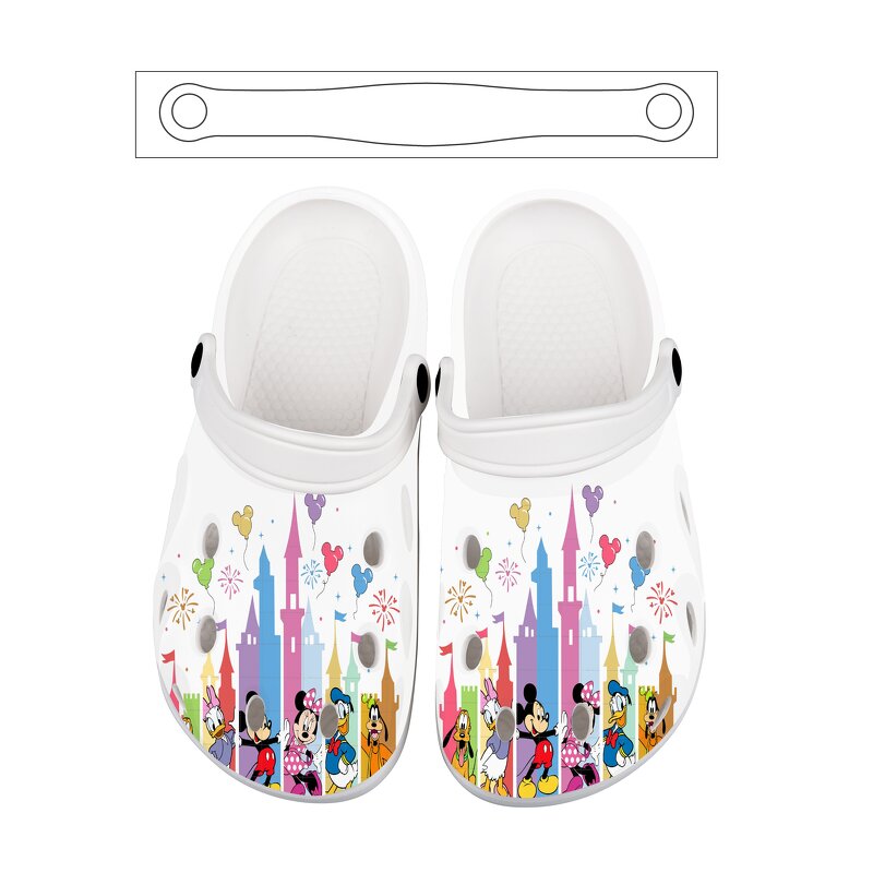 Custom Clog Shoes with Decorations - EVA Summer Sandal Medical Platform