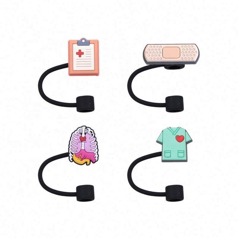 Medical Tumbler Straw Topper - Custom Design Charm for Nurse Gift
