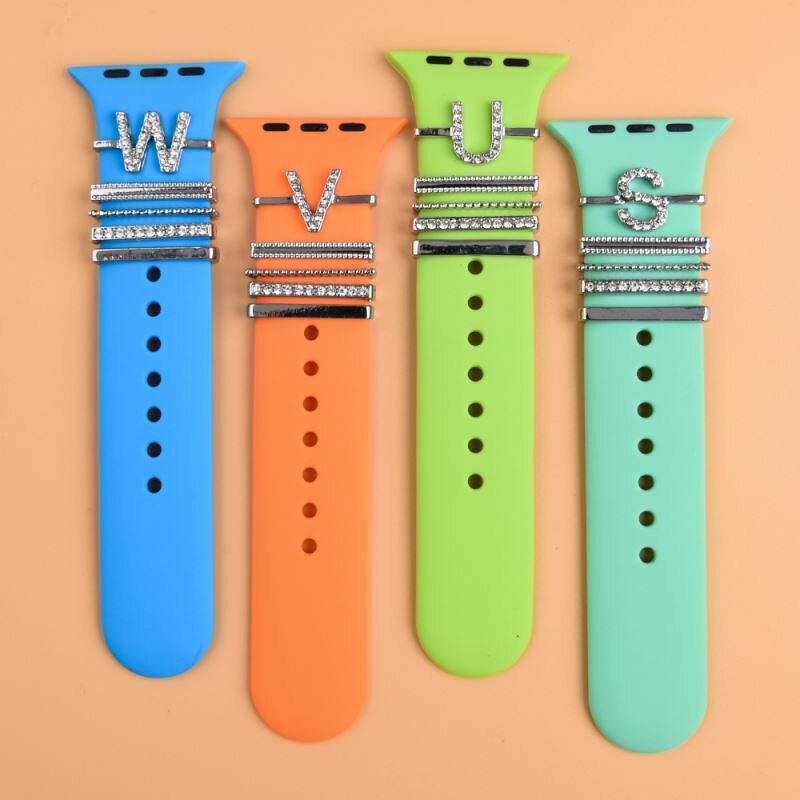 Custom Metal Charms for Watch - Silicone Band New Arrival Designer Accessories