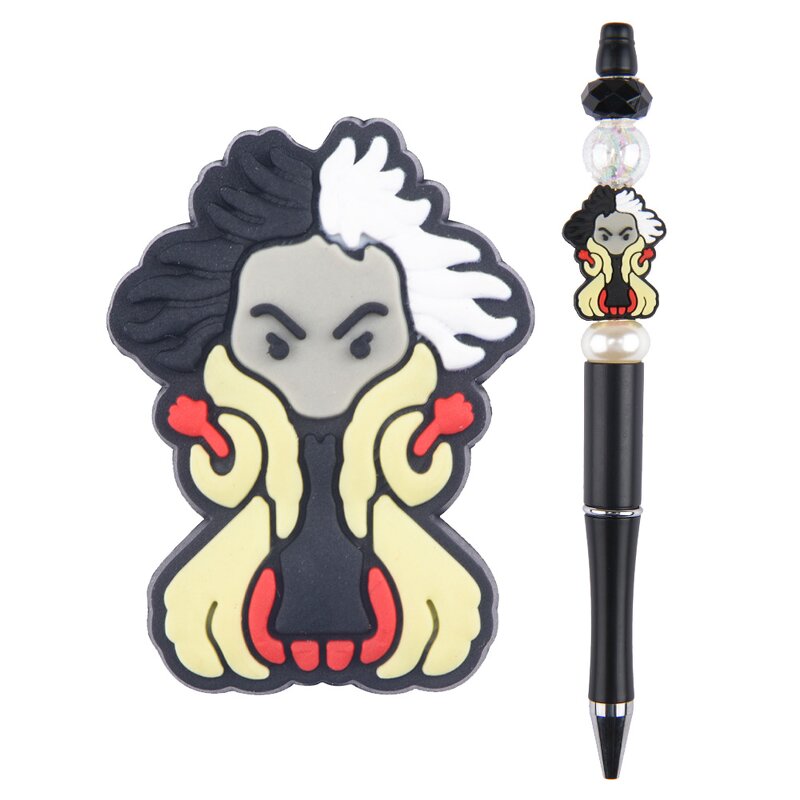 Custom Silicone Focal Beads - Soft Halloween 15mm Shape Printing