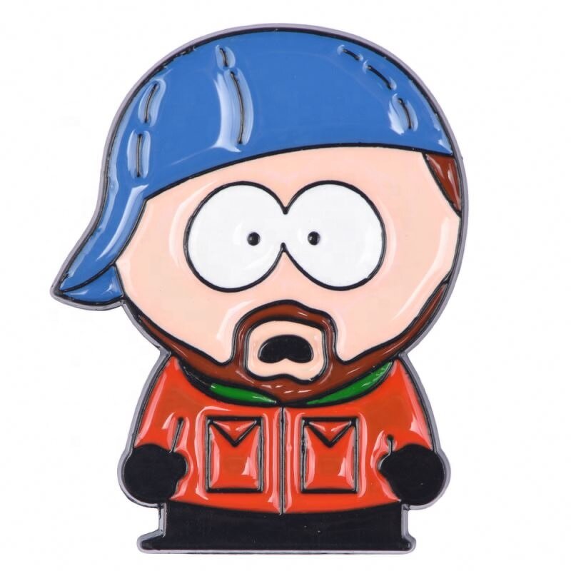 Custom South Park Enamel Lapel Pins - Badge Brooch Hard Enamel Cartoon