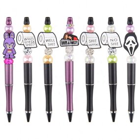 PVC Focal Beads Manufacturer - Eco-friendly Character Silicone for Pen Tops