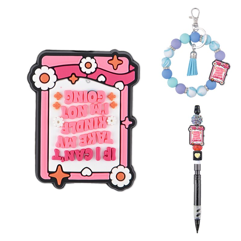 Cartoon Silicone Focal Beads - Farm Animal Designs for Pen Making