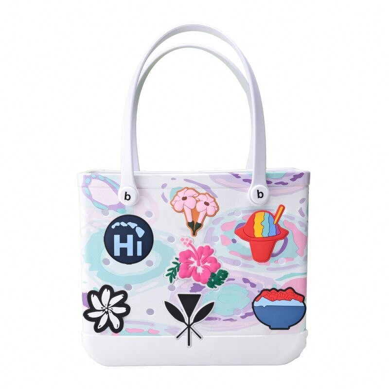 Large Size Soft Beach Bag Charms - Lady Accessories for Tote Hawaii