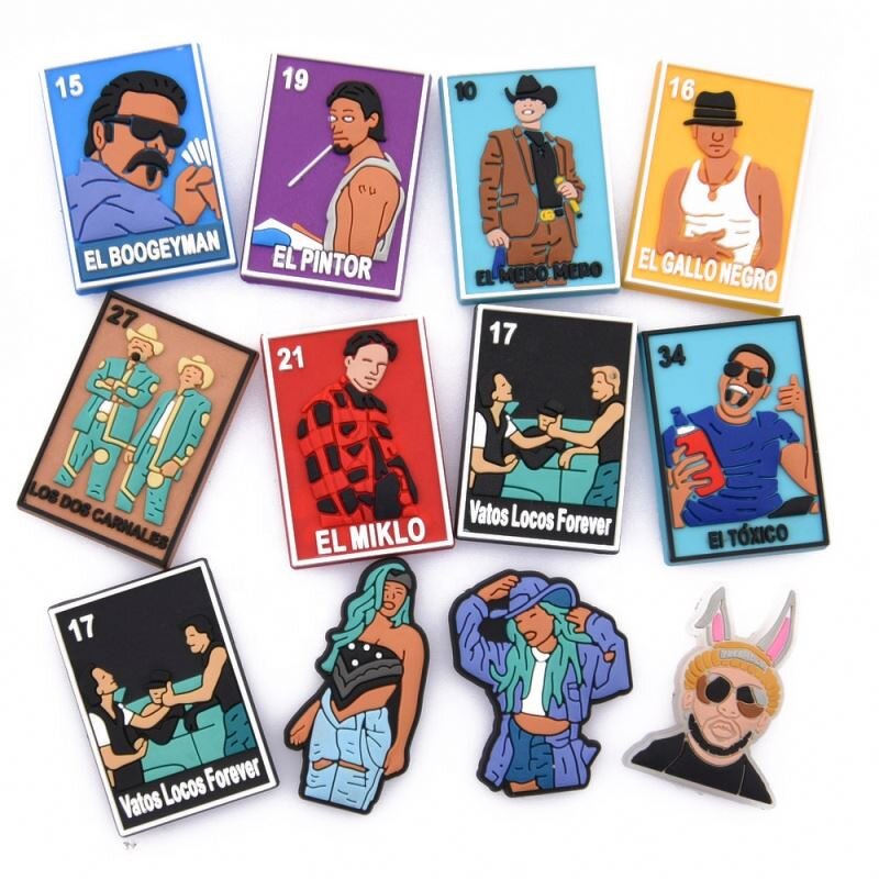 Chick Fil a Clog Shoes Charms - Potato Chips Fried Chicken Christmas Gifts