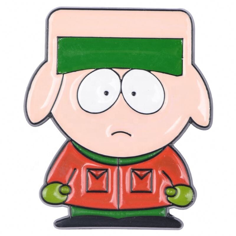 Custom South Park Enamel Lapel Pins - Badge Brooch Hard Enamel Cartoon