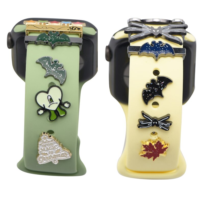 Magic Watch Band Button - Customizable Decorative Studs for Silicone Band