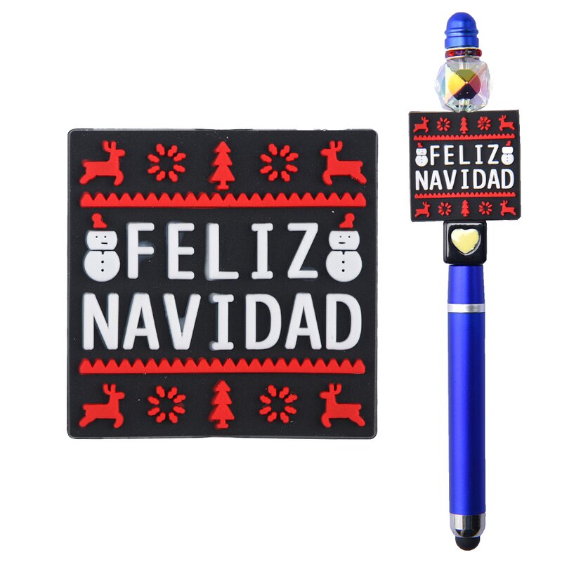 Printed Focal Beads - DIY 3D Jewelry & Christmas Hat Beads for Sale