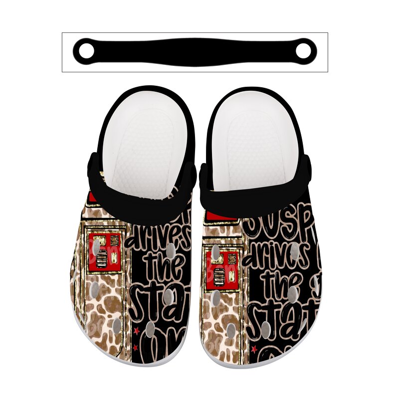 Wicked Print Nurse Shoes - Custom Medical Slippers Waterproof Clogs