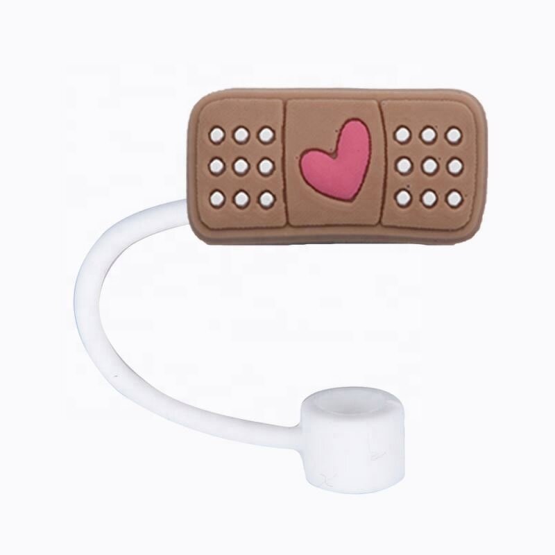 Anime Silicone Straw Topper - Custom Charm Cover for Tumblers Wholesale