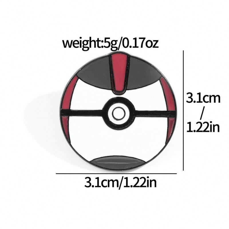 Decorative Custom Metal Brooch - Lapel Pin Badge Soft Enamel Heart Patchwork