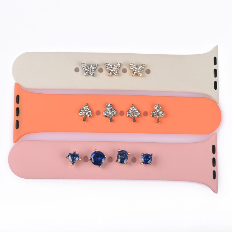 Silicone Watch Band Charms - for Watch 1/2/3/4/5/6