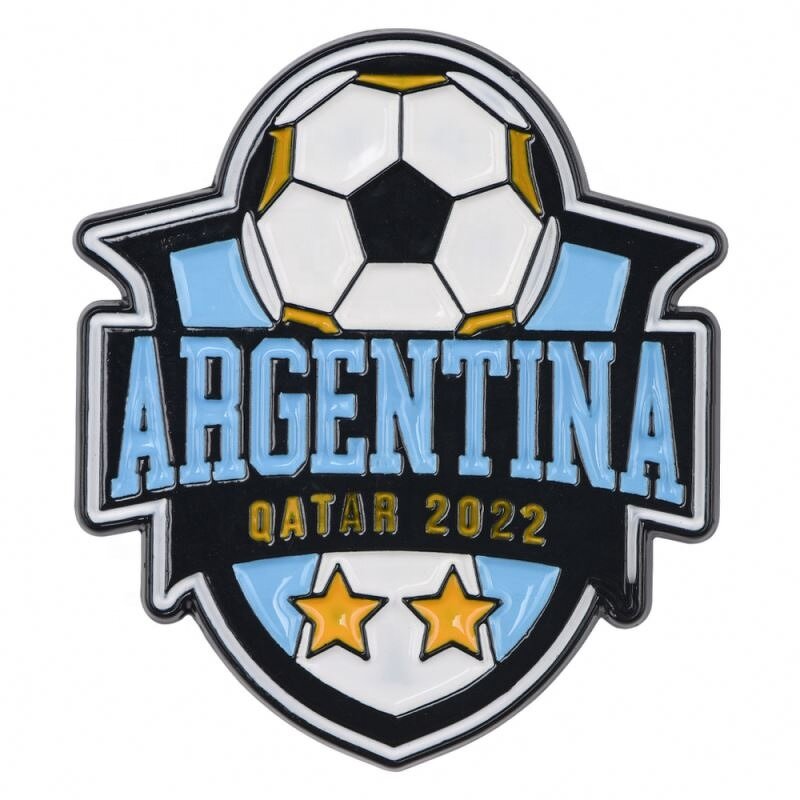 Argentine Football Star Pins - Wholesale Custom Metal Enamel for Clothes