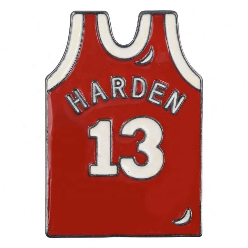 Sport Team Jersey Pins Manufacturer - Custom Metal Soft Hard Lapel Enamel