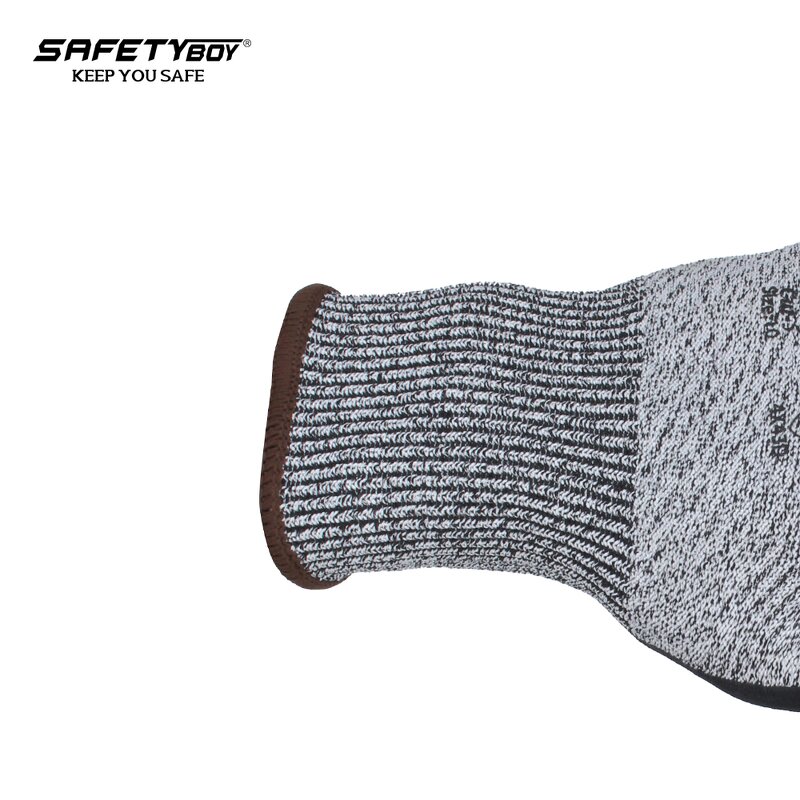 YL1102 Safety Gloves - Level 5 Nitrile-coated Durable Cut Resistant