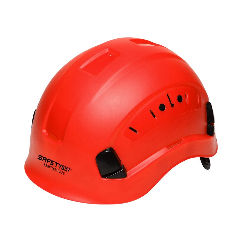 Circle Type Safety Helmet - Non-Slotted Construction Heavy-Duty ABS