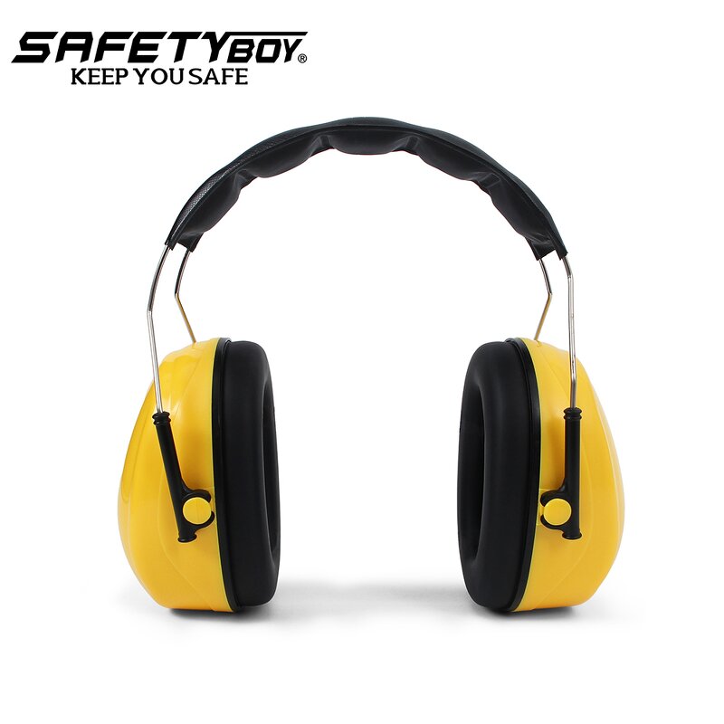 YL1651 Safety Earmuff - Foldable Reusable ABS Adjustable Sound Proof