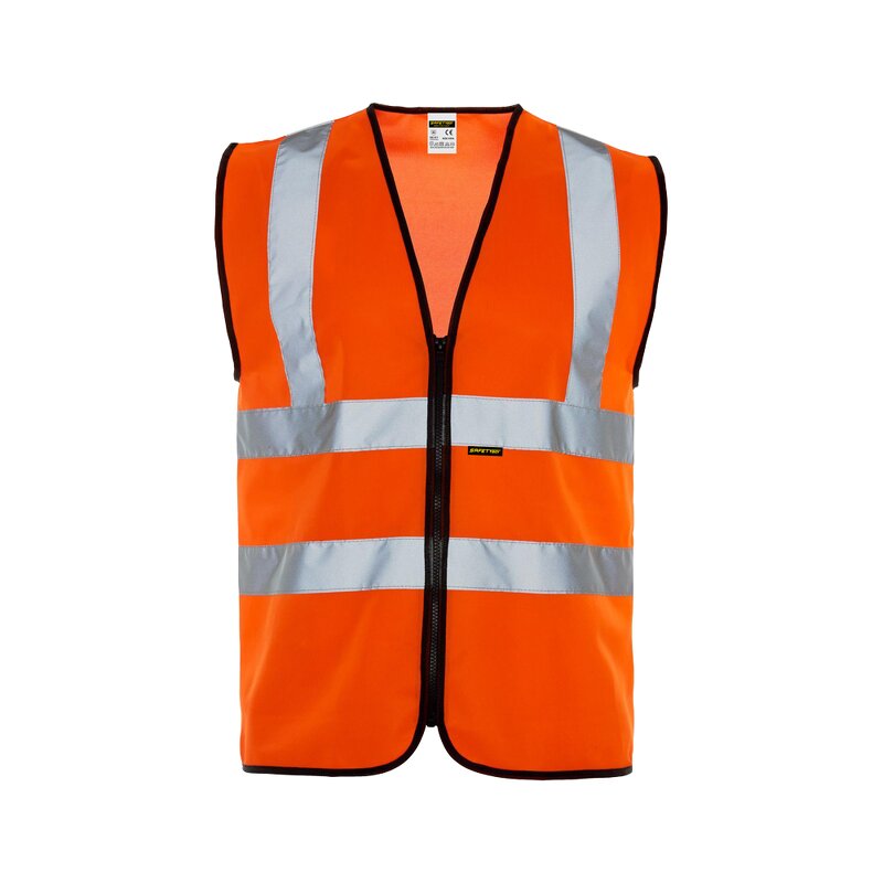 ANSI Class 2 Safety Vest - LED Flash Breathable Mesh Multi-Colored
