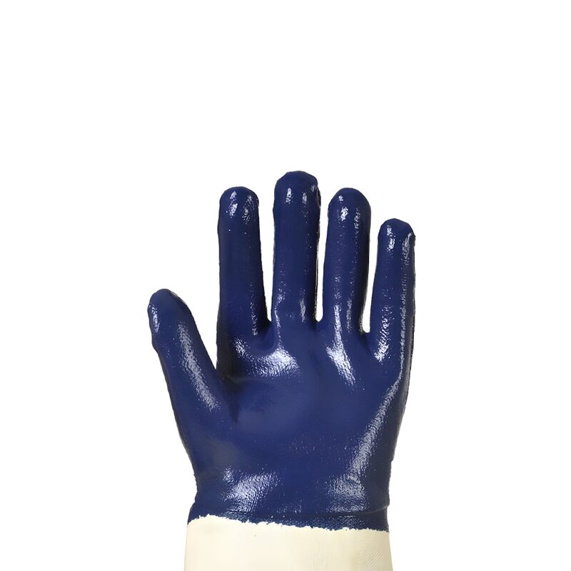 YL1146 Nitrile Gloves - Wholesale Stock Cotton Lining Waterproof Custom Logo