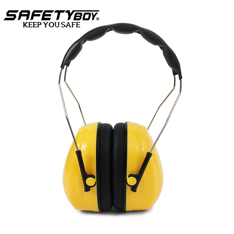 YL1651 Safety Earmuff - Foldable Reusable ABS Adjustable Sound Proof
